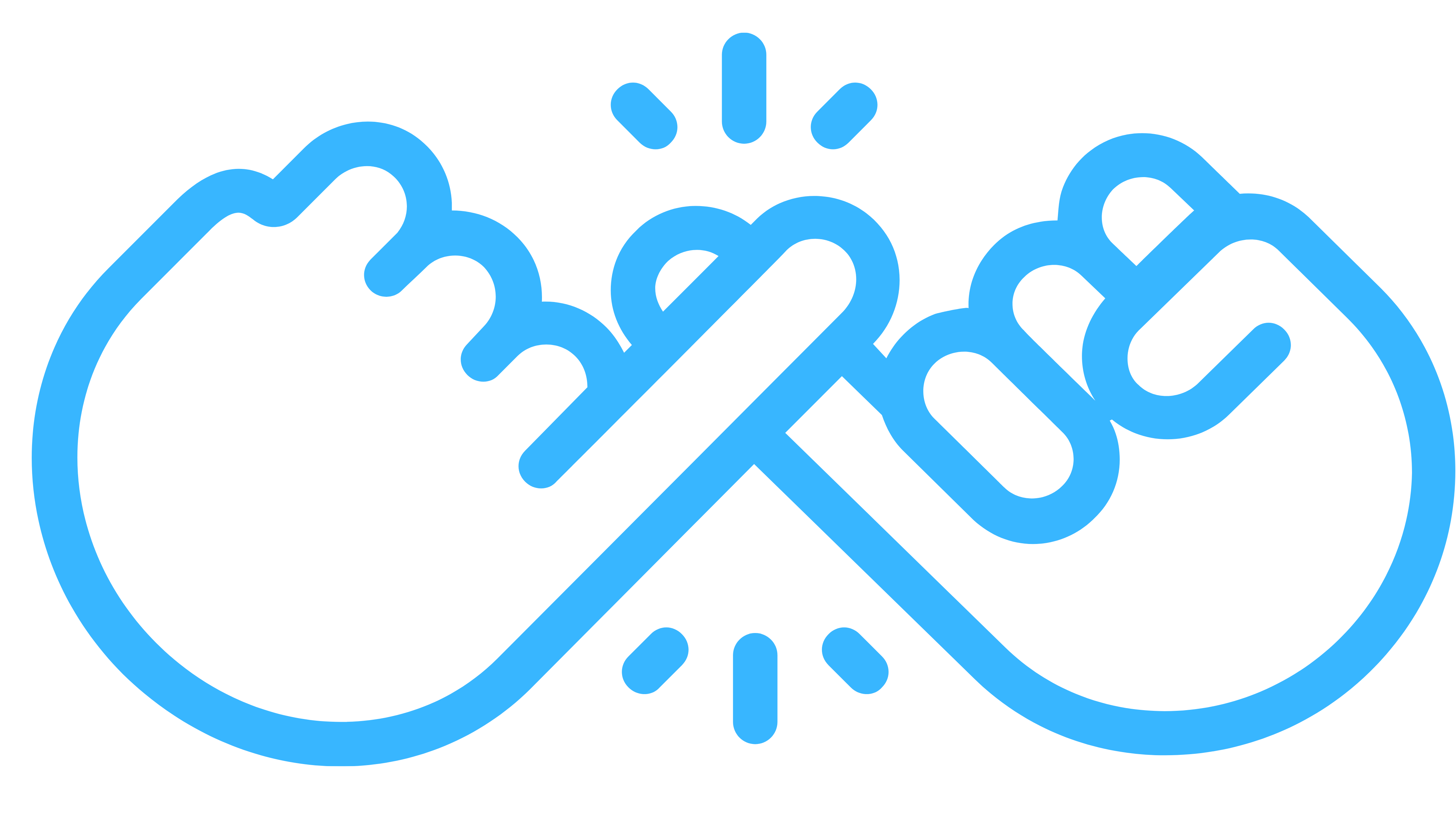 Blue Pinkey Promise Image'